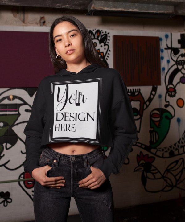 Personalized Women's Cropped Hoodie