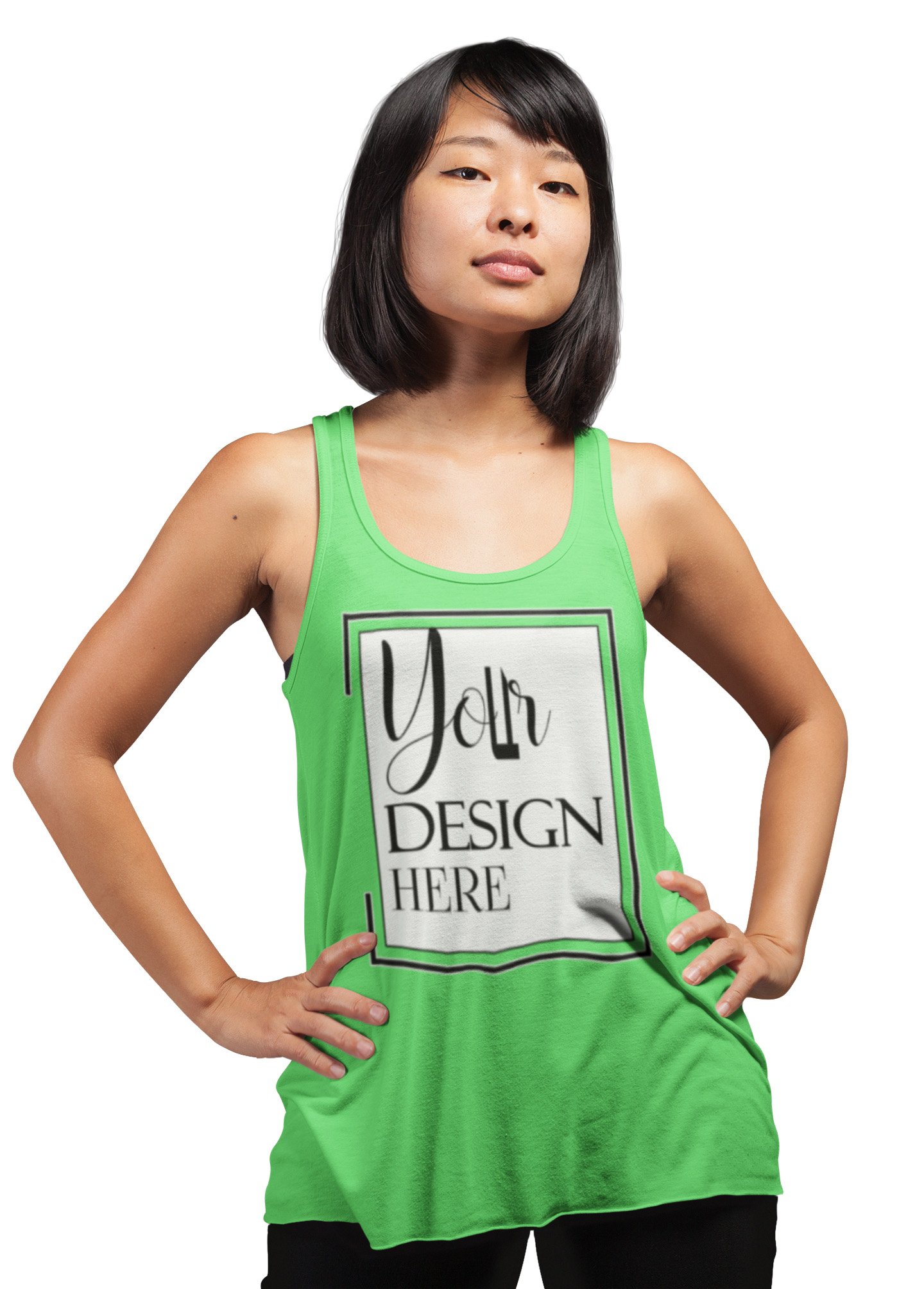 sublimated-tank-top-mockup-of-a-woman-21735 Personalized Women's Racerback Tank Top